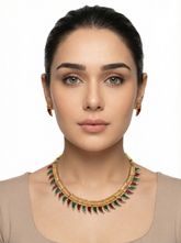 Agni-Patra Temple Necklace Set