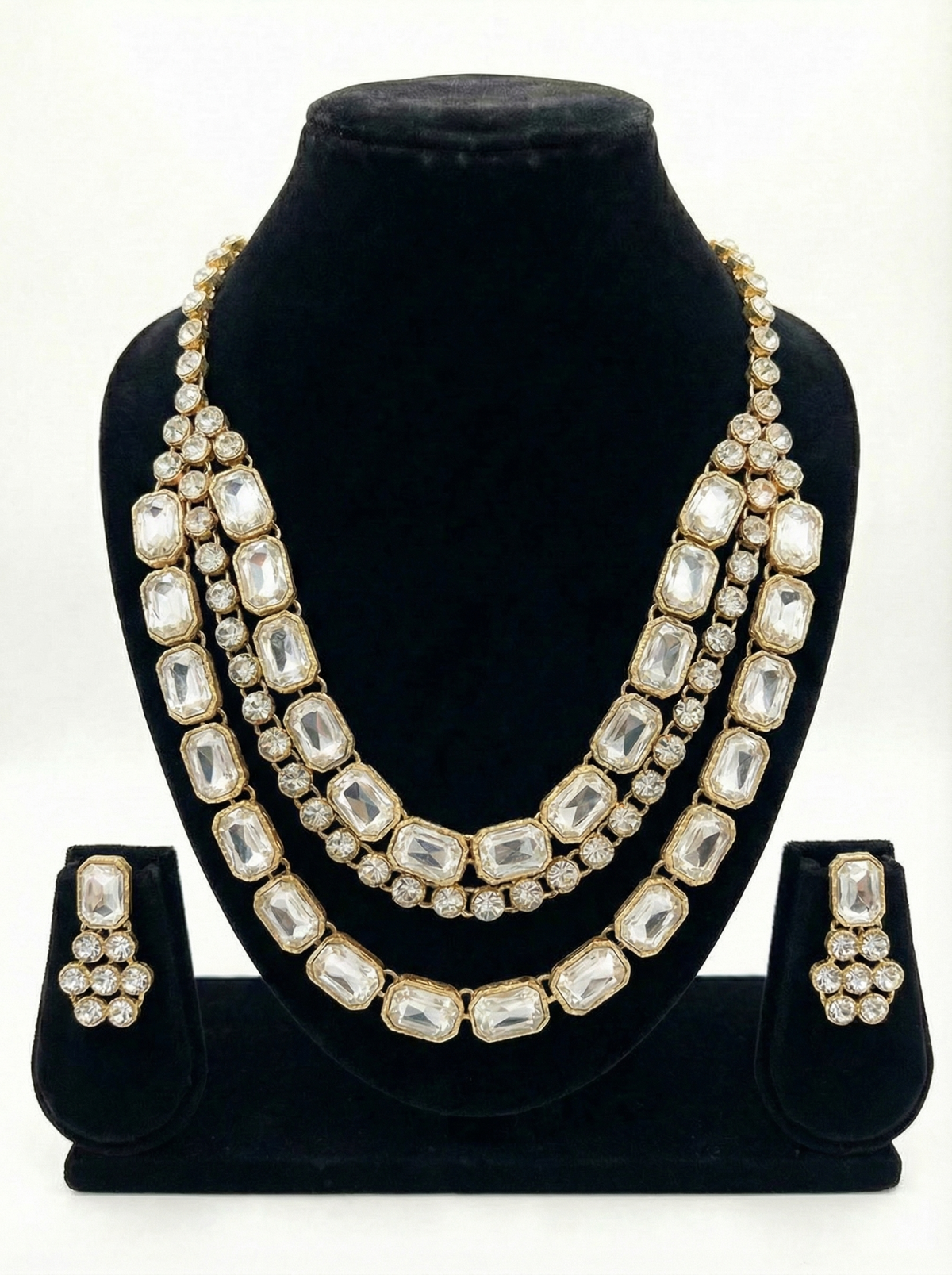 Shahi Noor Layered Kundan Set