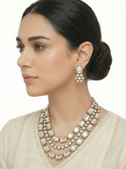 Shahi Noor Layered Kundan Set