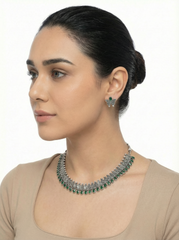 Emera Teardrop Heritage Necklace Set